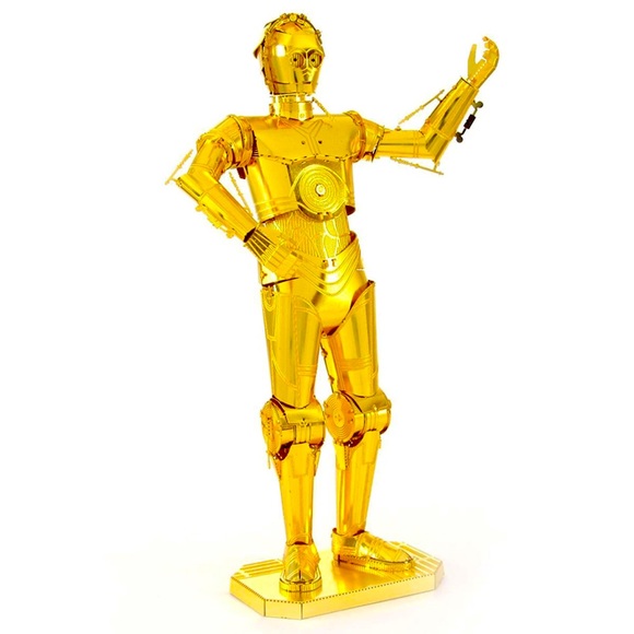 🧩 STAR WARS C-3PO Metal Earth 3D Puzzle - Picture 1 of 2